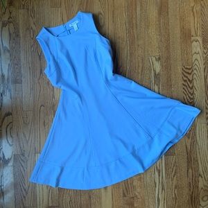 White House Black Market WHBM Blue Dress
